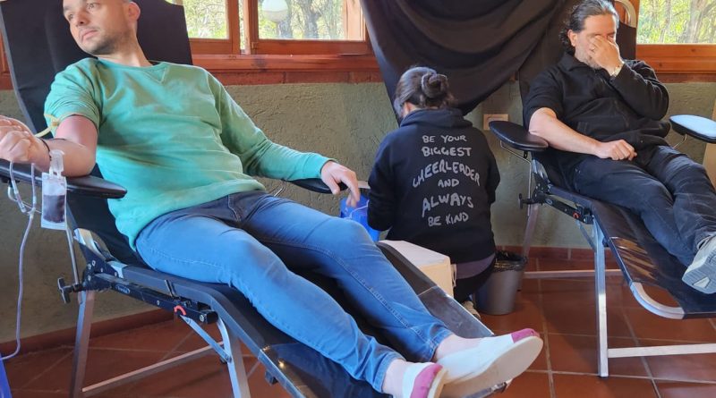 «Donar sangre, salva vidas» Campaña de donación de sangre en Agua de Oro